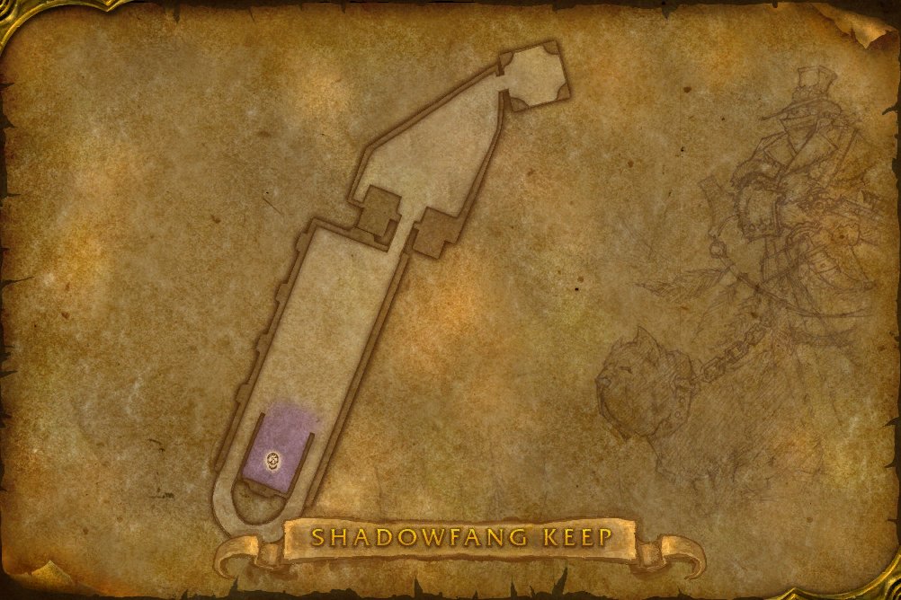 Shadowfang Keep map