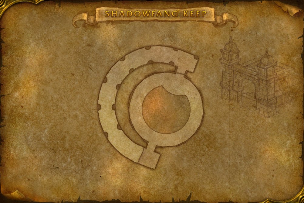 Shadowfang Keep map
