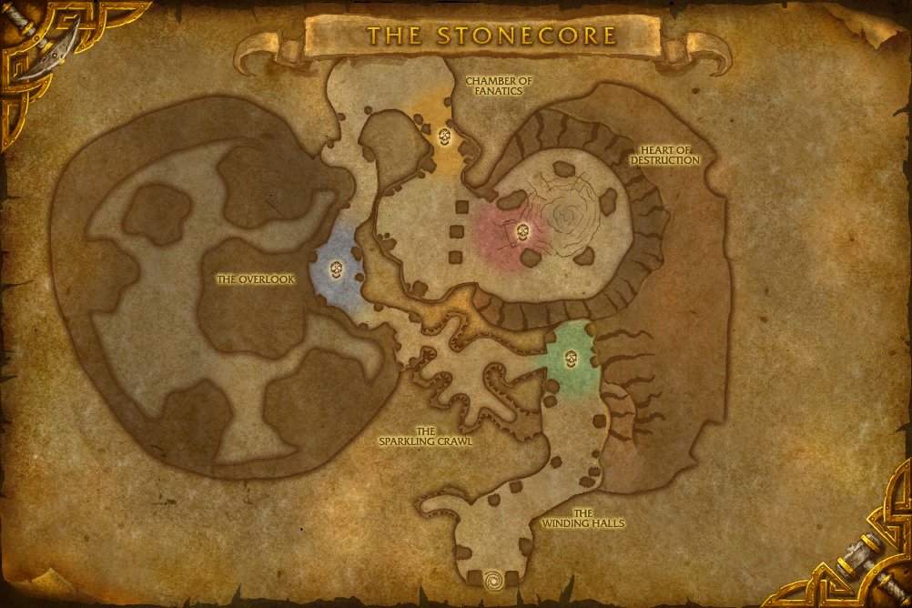 The Stonecore map