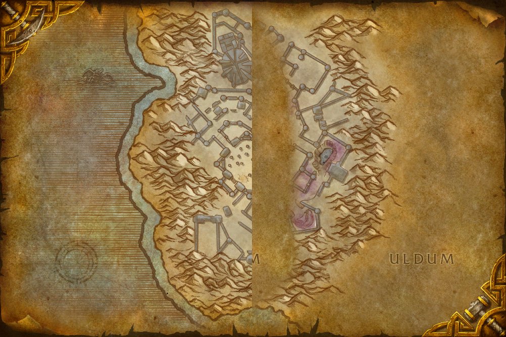 Ahn'Qiraj: The Fallen Kingdom map