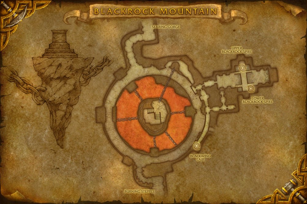 Blackrock Mountain map