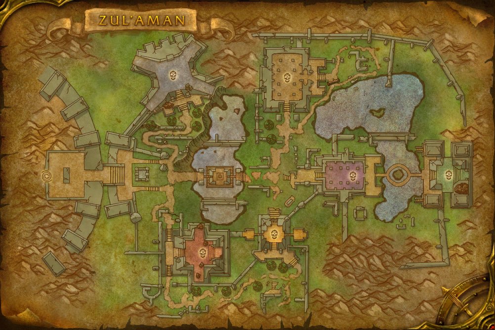 Zul'Aman map