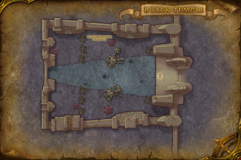 Black Temple map