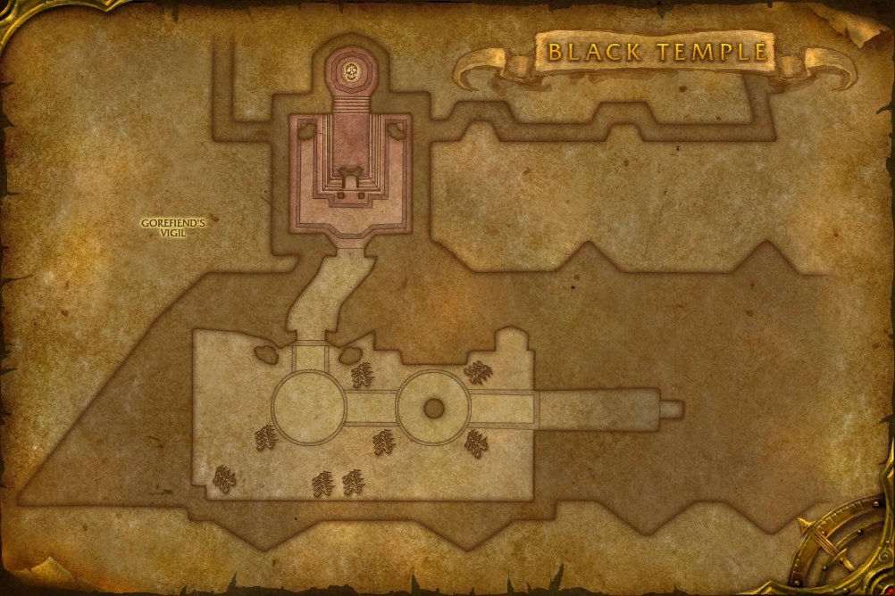 Black Temple map