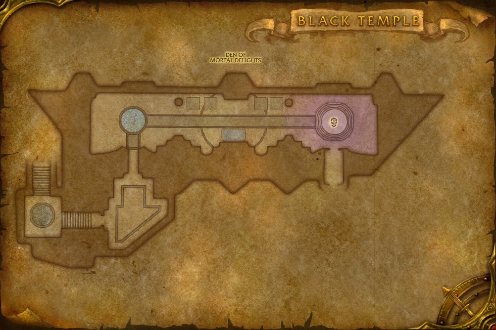Black Temple map