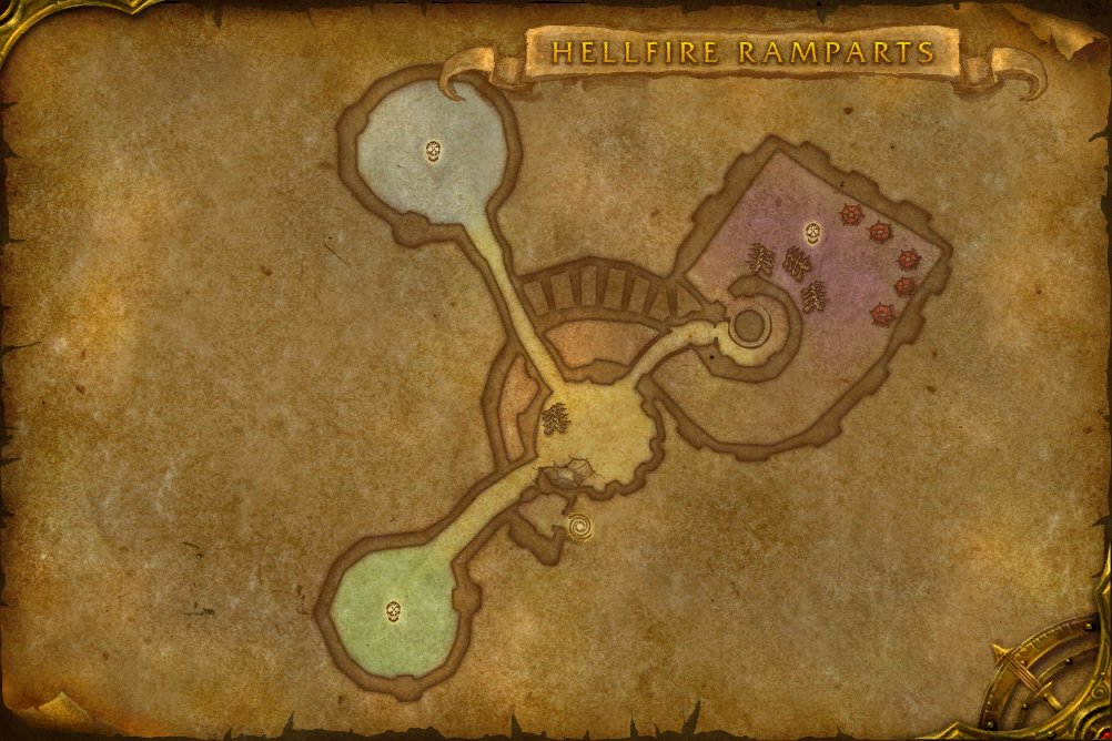 Hellfire Ramparts map