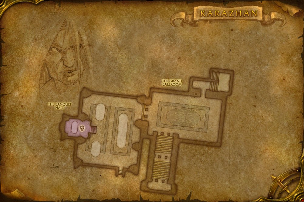 Karazhan map