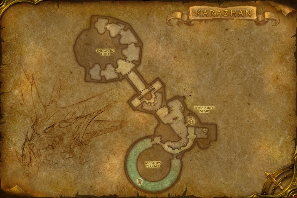 Karazhan map