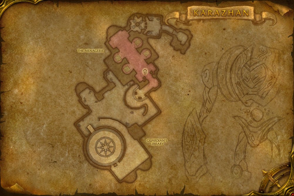 Karazhan map