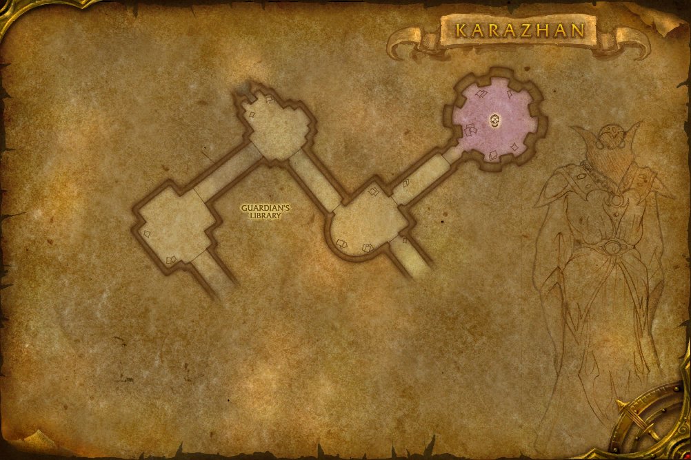 Karazhan map