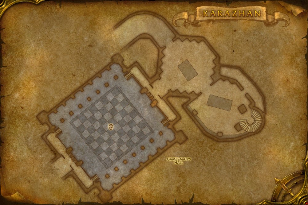 Karazhan map