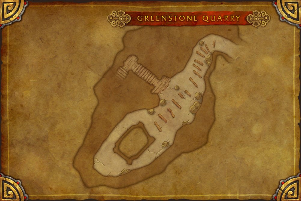 Greenstone Quarry map