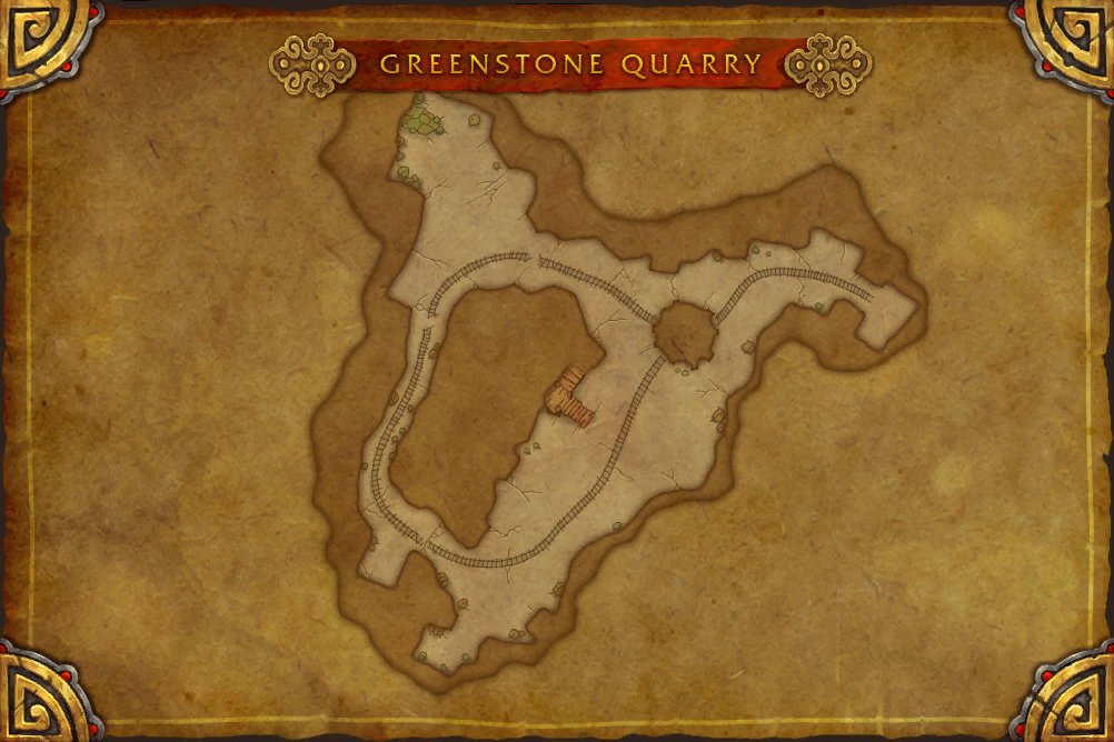Greenstone Quarry map