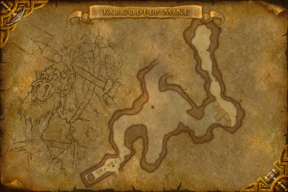 Fargodeep Mine map