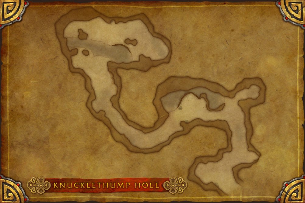 Knucklethump Hole map