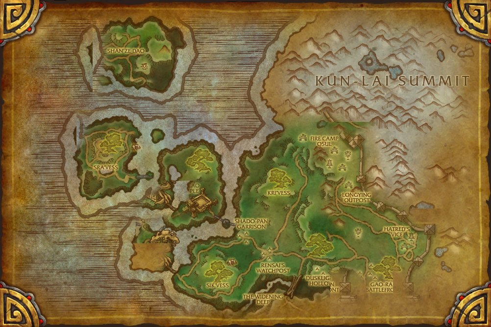 Townlong Steppes map