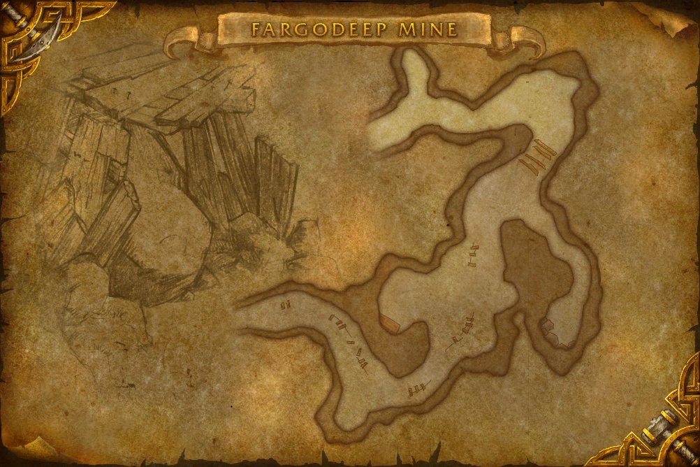 Fargodeep Mine map