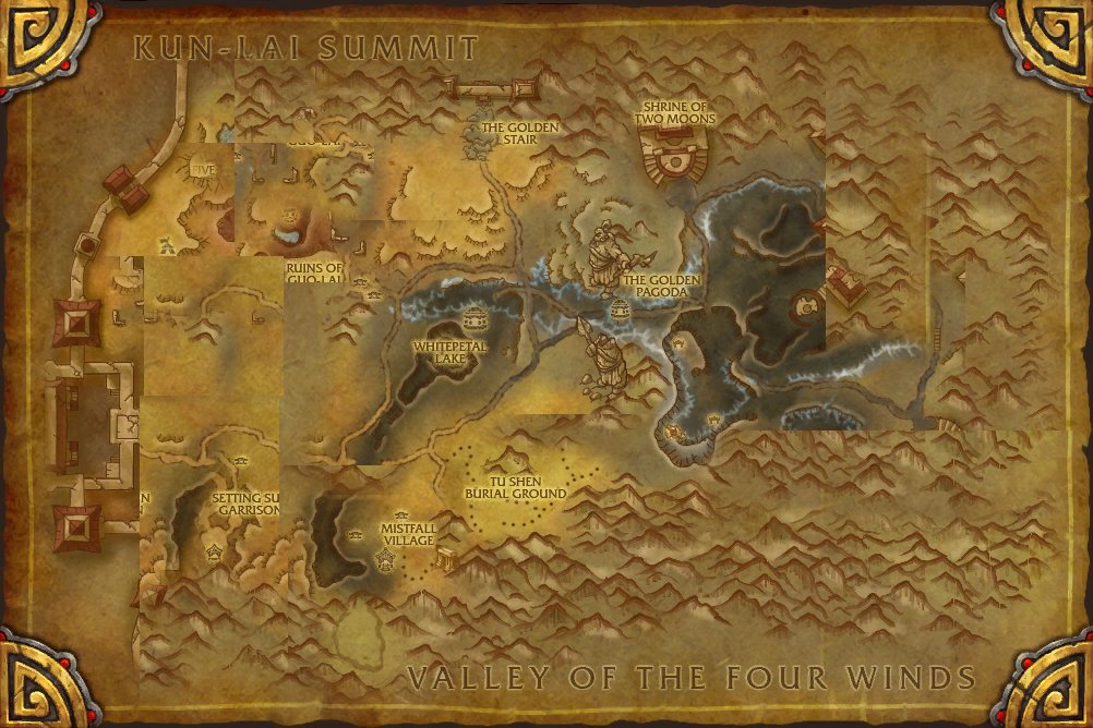 Vale of Eternal Blossoms map