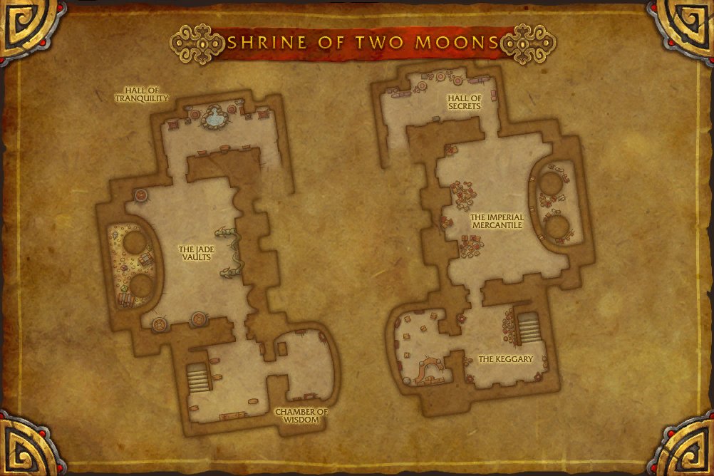 Shrine of Two Moons map