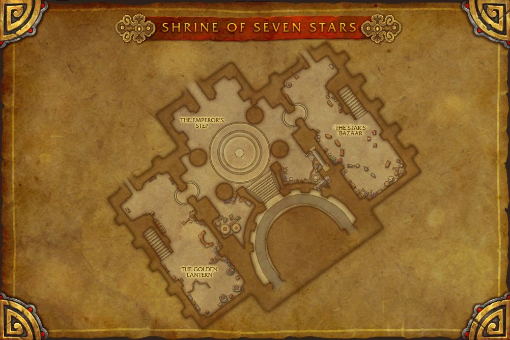 Shrine of Seven Stars map