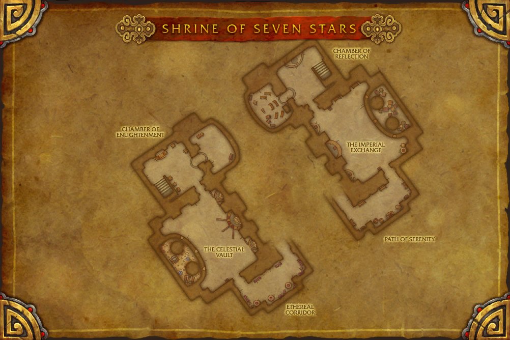 Shrine of Seven Stars map