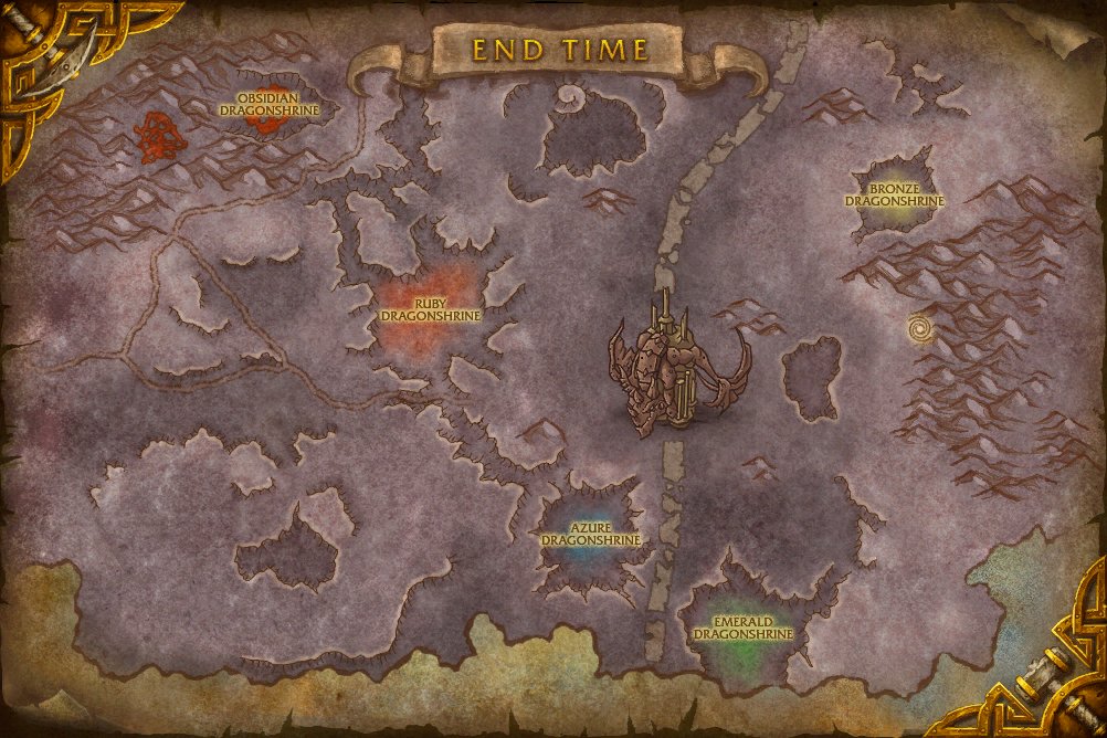End Time map