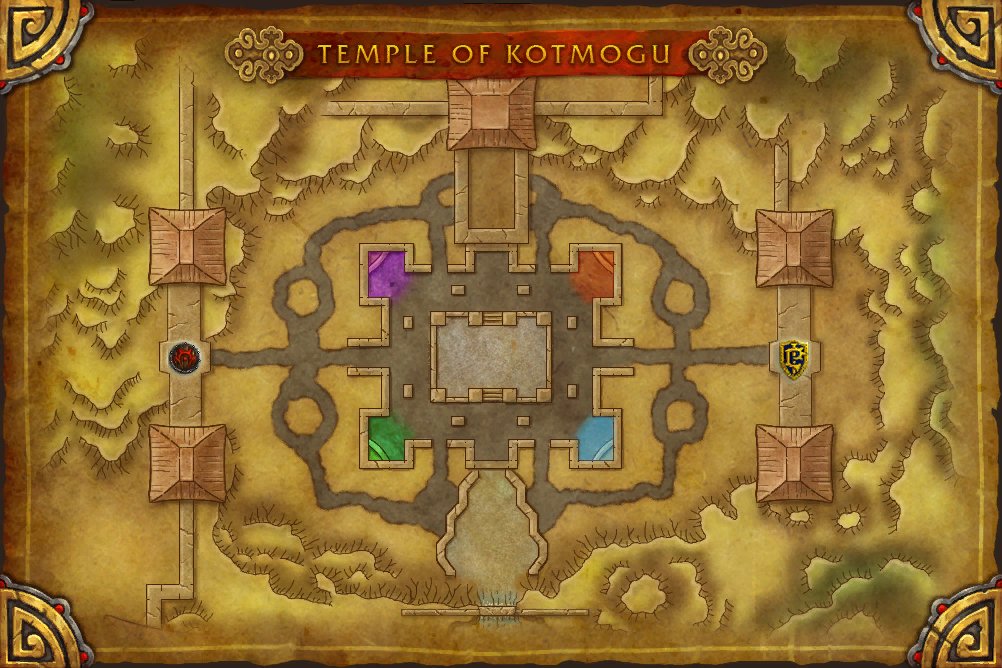 Temple of Kotmogu map