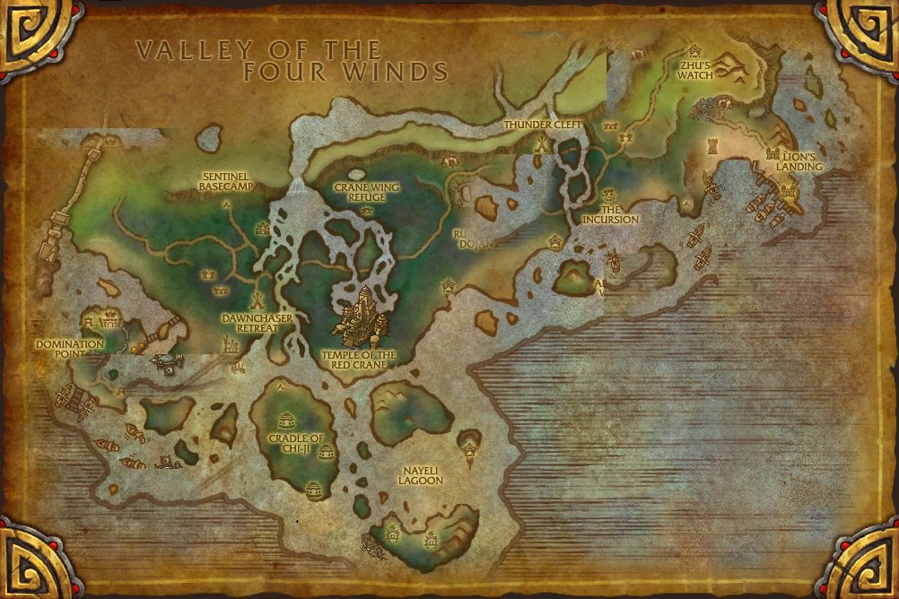 Krasarang Wilds map