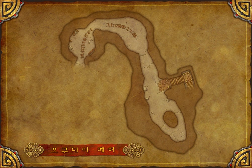Ruins of Ogudei map