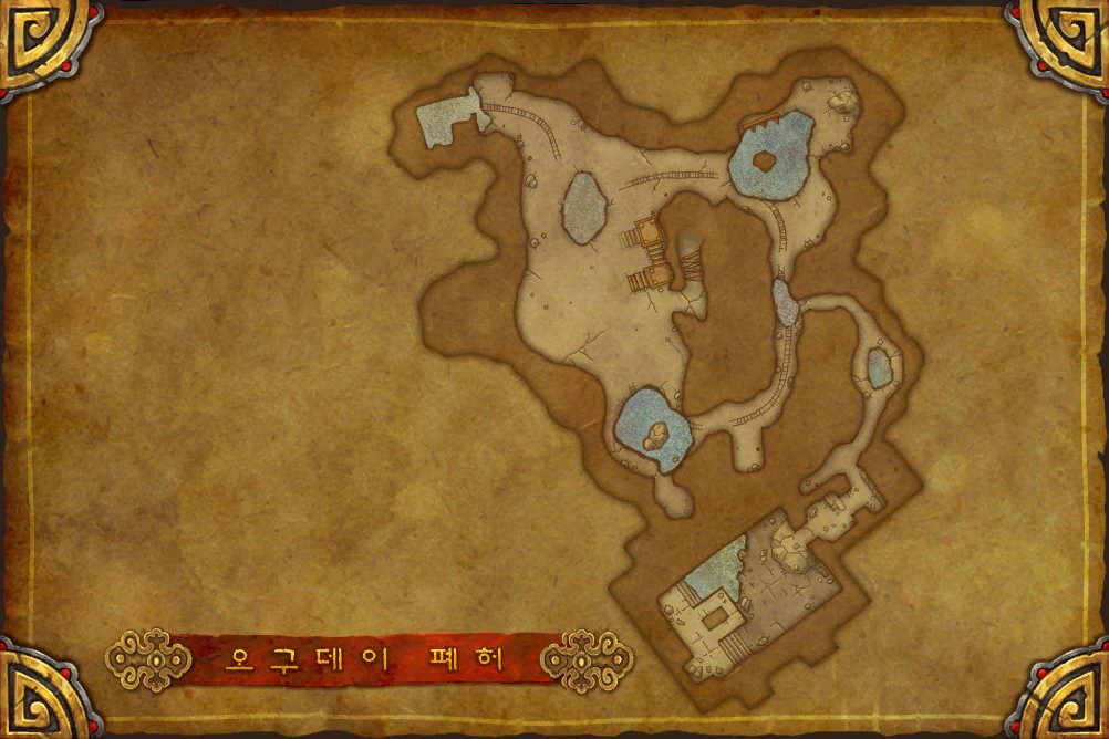 Ruins of Ogudei map