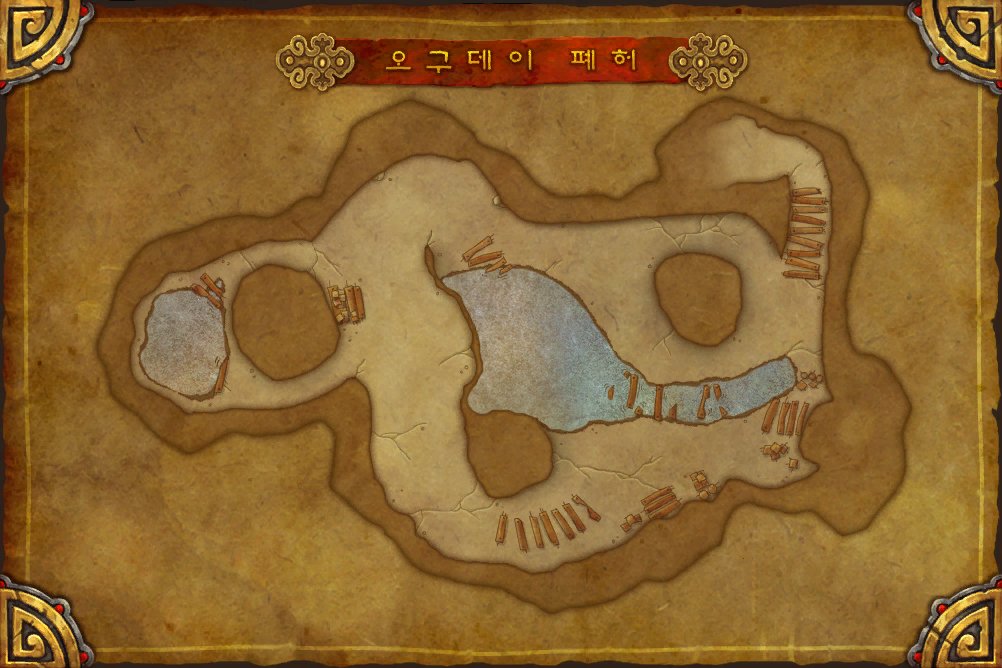 Ruins of Ogudei map
