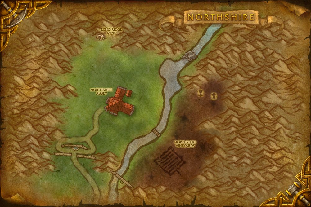 Northshire map
