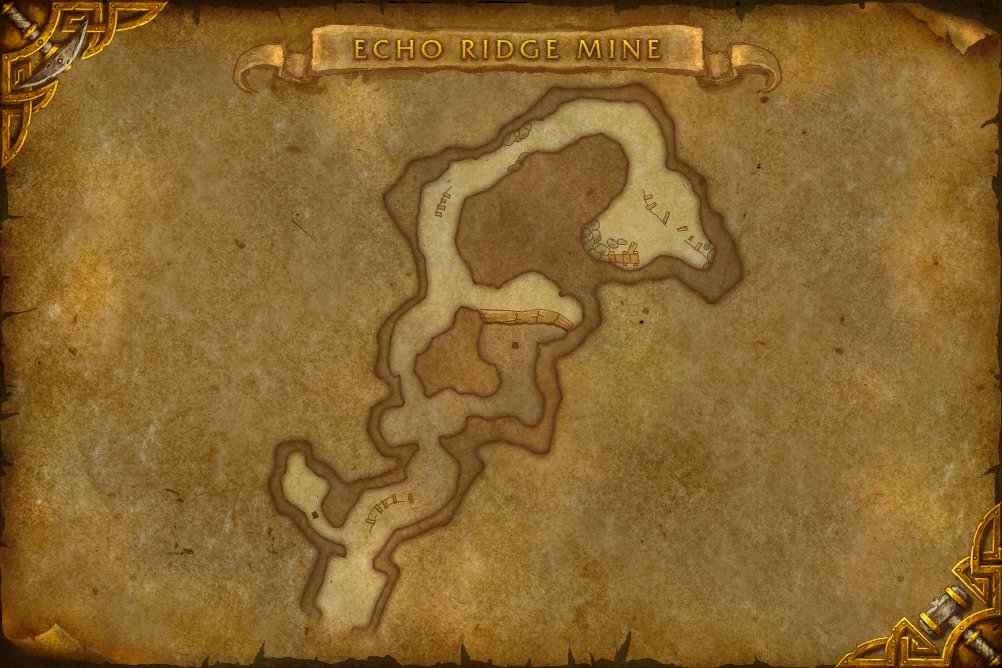 Echo Ridge Mine map