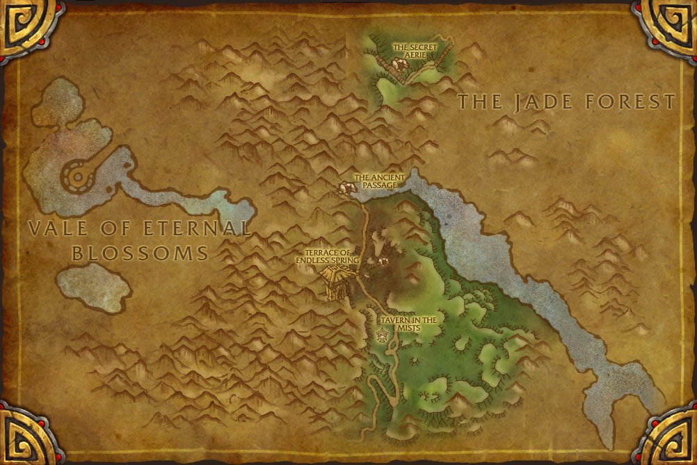 The Veiled Stair map