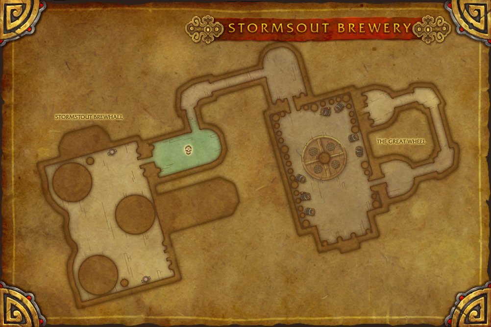 Stormstout Brewery map