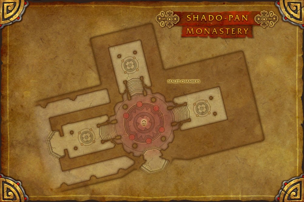 Shado-Pan Monastery map