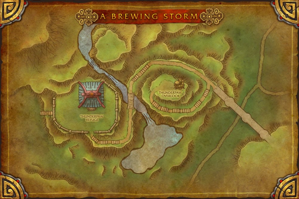 A Brewing Storm map