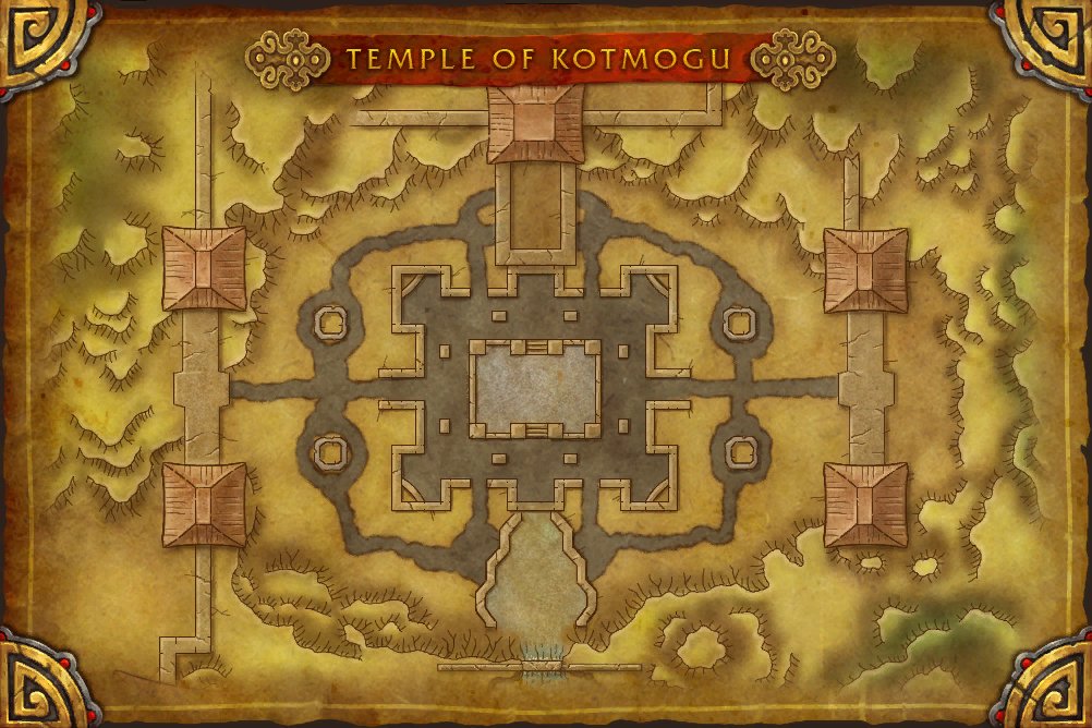 Temple of Kotmogu map