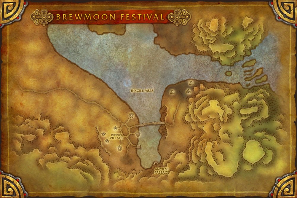 Brewmoon Festival map