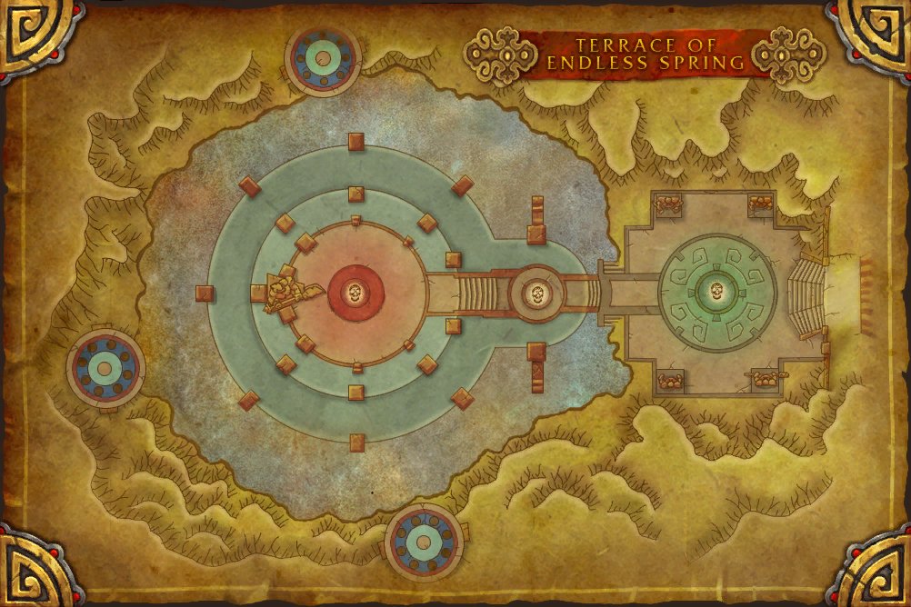 Terrace of Endless Spring map