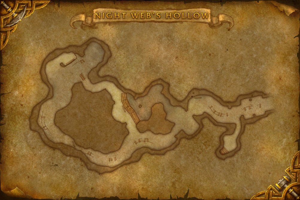 Night Web's Hollow map