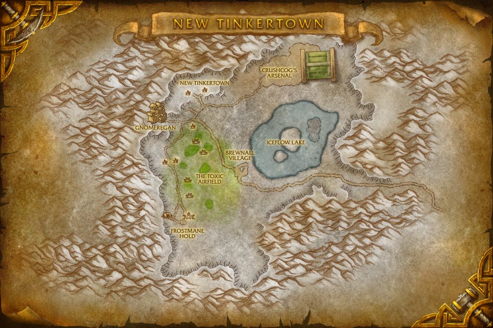 New Tinkertown map
