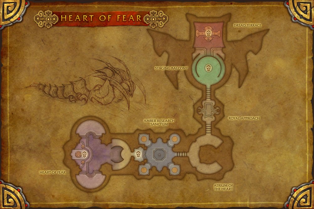 Heart of Fear map