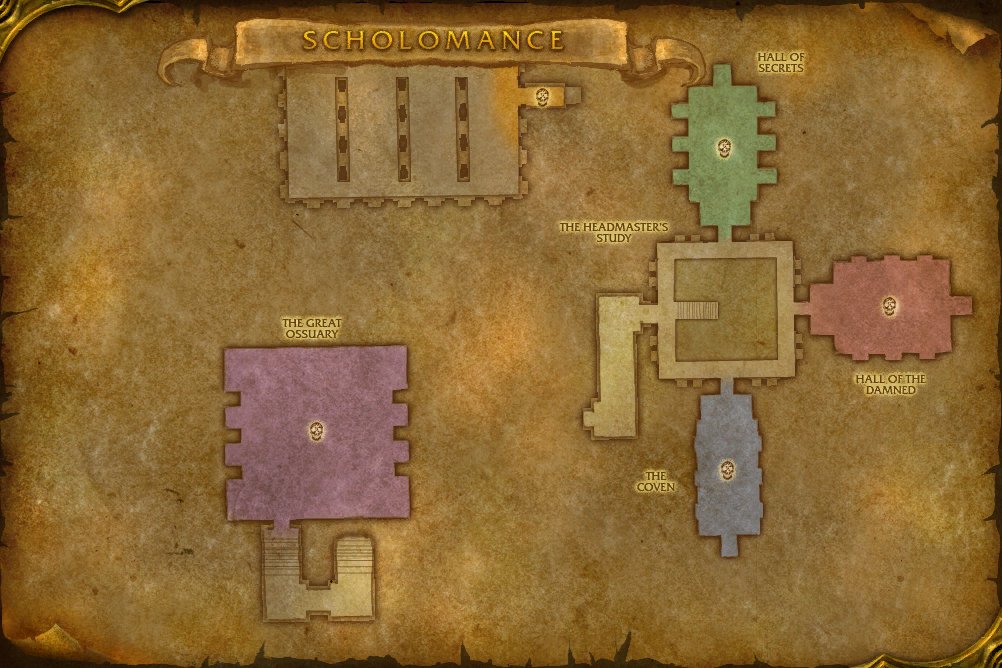 Scholomance map