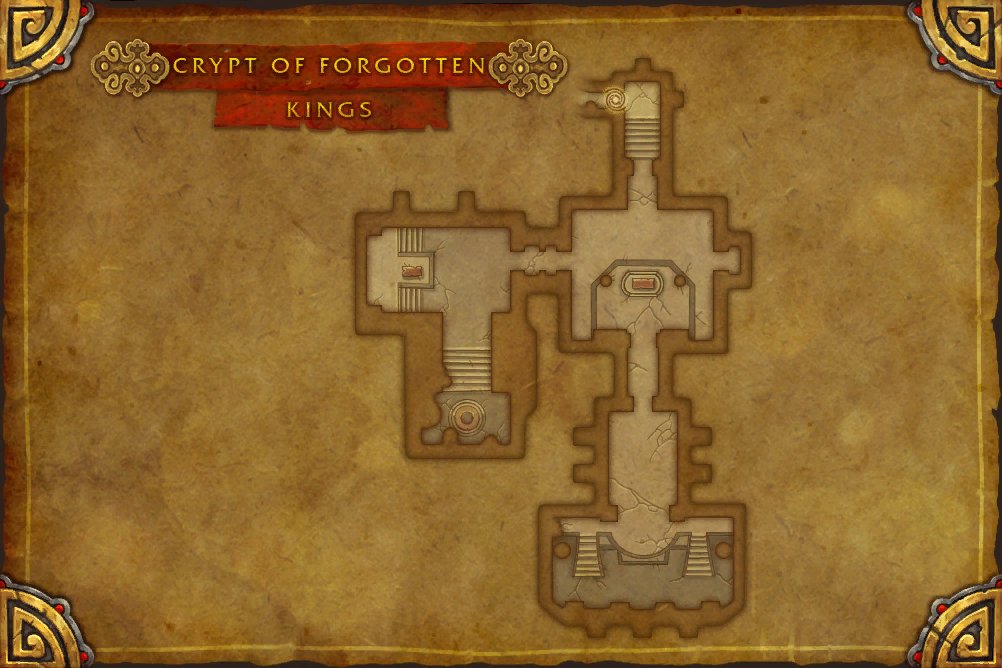 Crypt of Forgotten Kings map