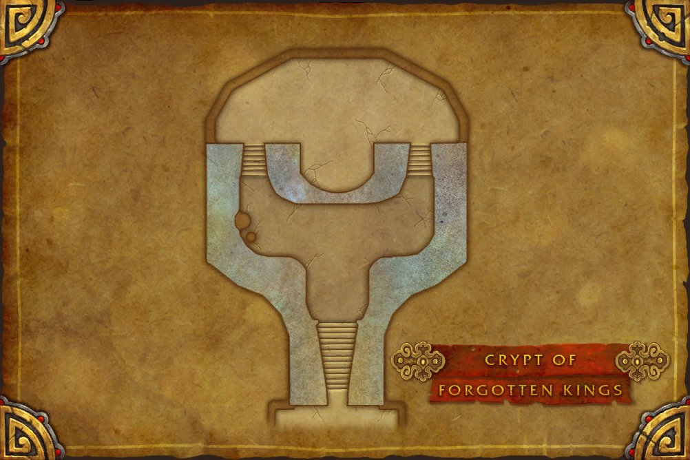 Crypt of Forgotten Kings map