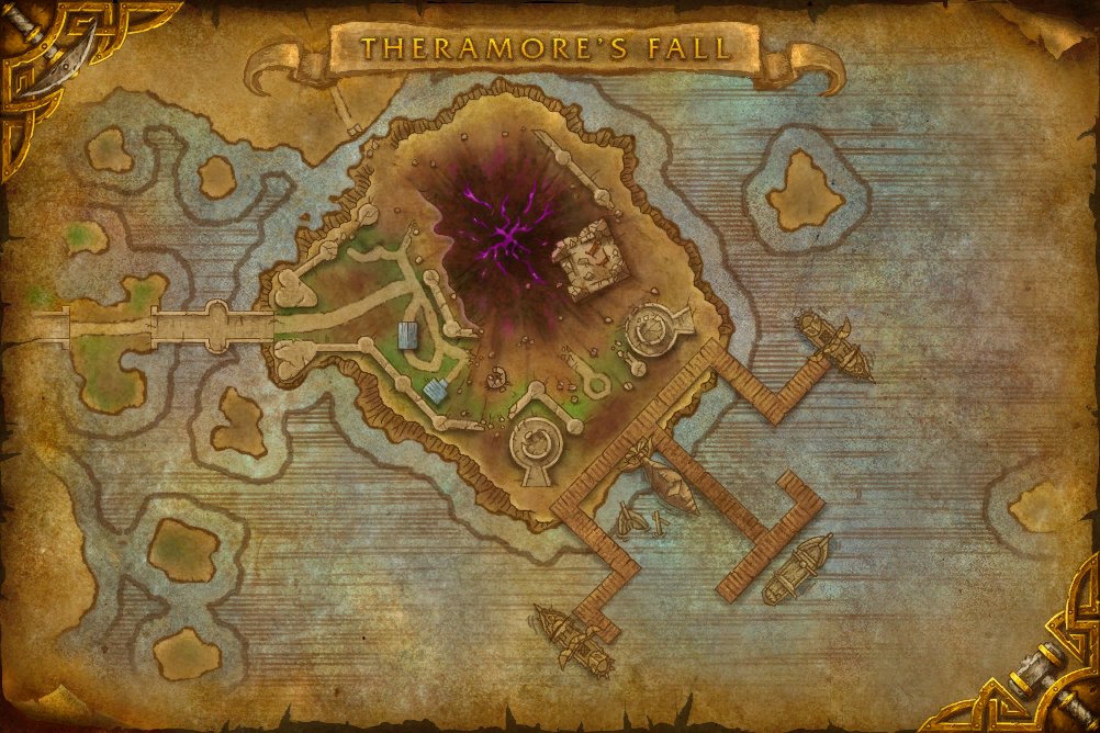 Dustwallow Marsh map