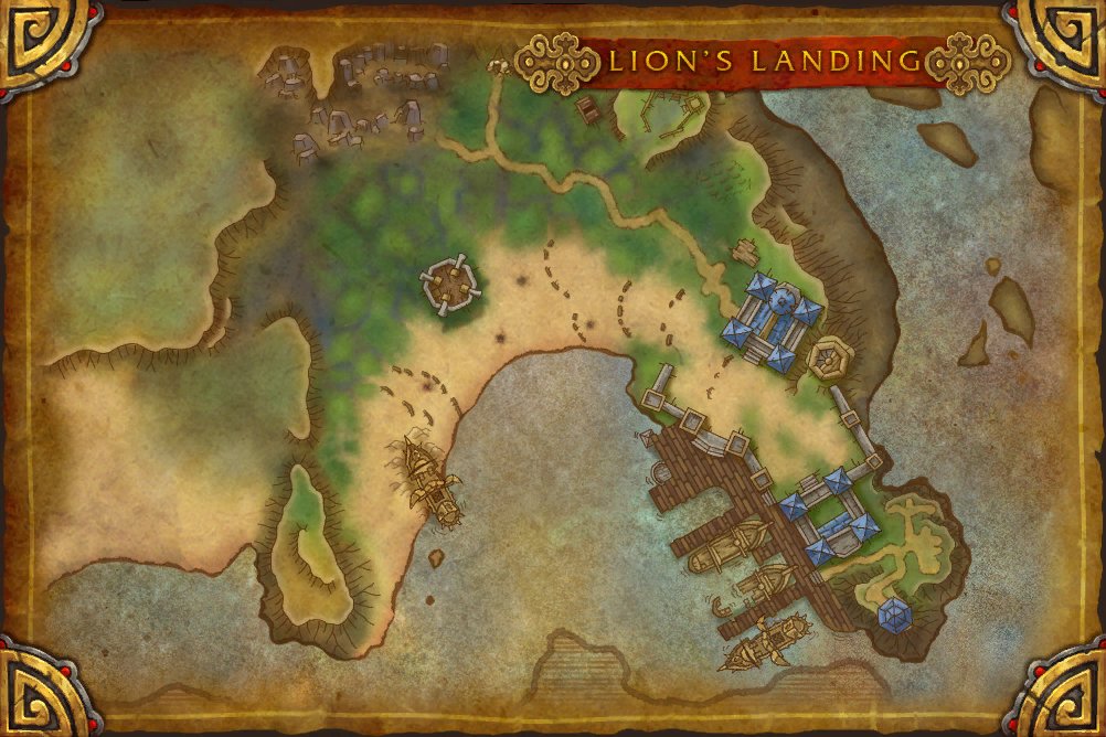Krasarang Wilds map