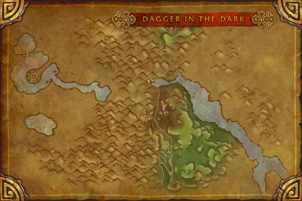 Dagger in the Dark map