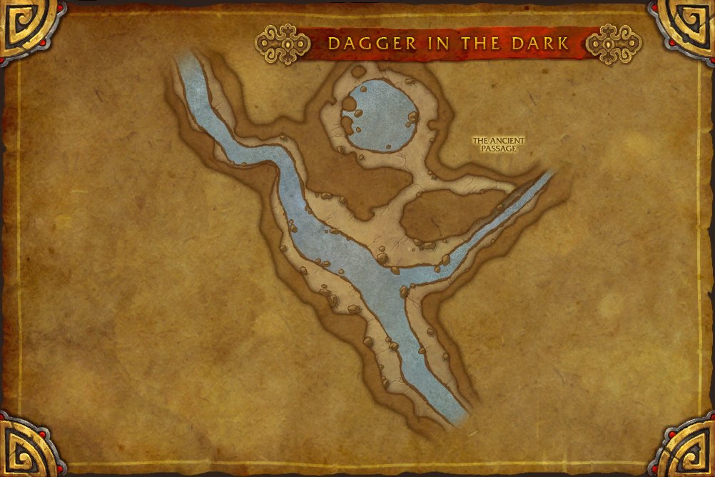 Dagger in the Dark map